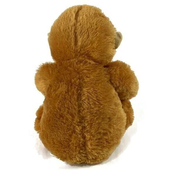 Ape Over You Monkey Plush With 2 Dimensional Sad Eyes Brown 18"  Tall - Picture 4 of 6